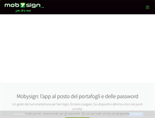Tablet Screenshot of mobysign.com